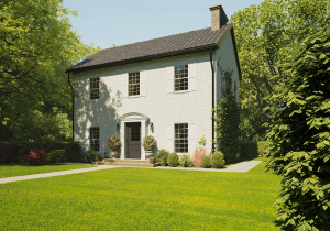 Should Sell Your House This Summer? Historic New England home during summer showing excellent curb appeal before listing for sale.