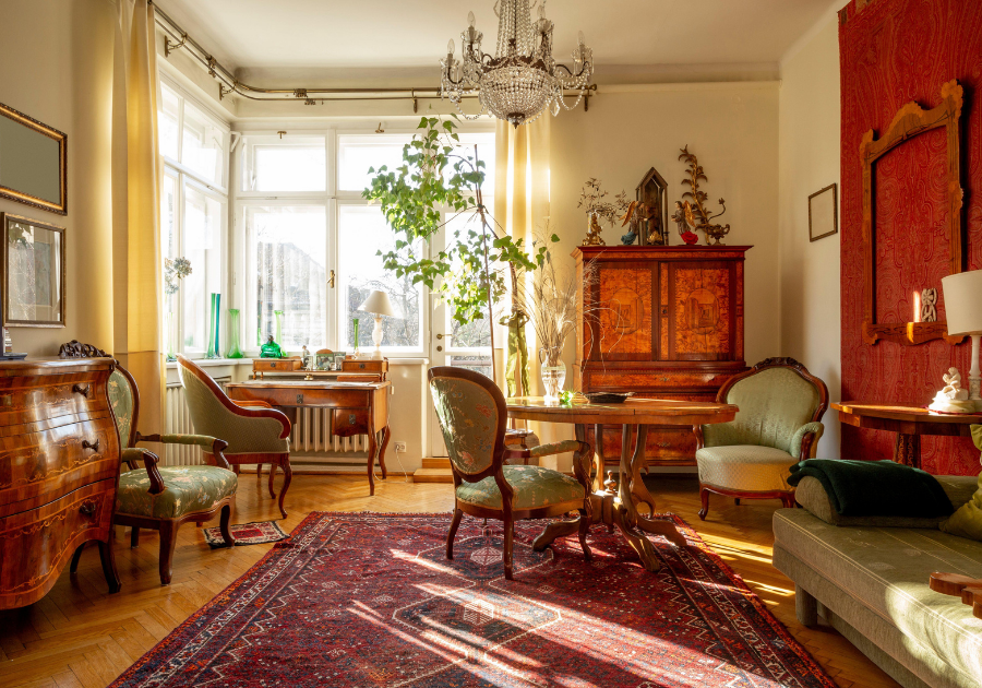 Original hardwood floors in a character home